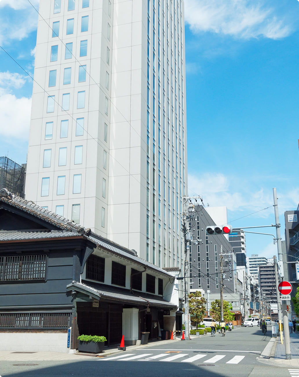 大阪・道修町の街並み